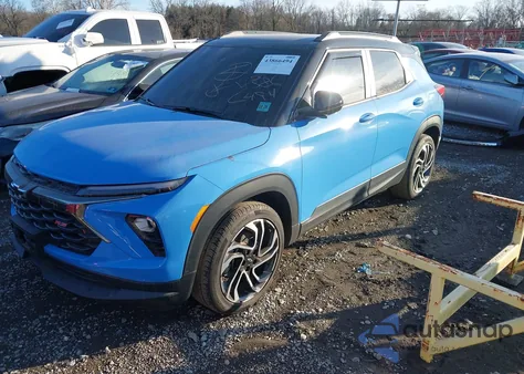 2024 Chevrolet Trailblazer Fwd Rs z USA, uszkodzony, nr VIN KL79MTSL2RB035397